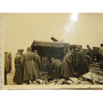 German Panzer Soldat foto di vita quotidiana al fronte orientale. Espenlaub militaria